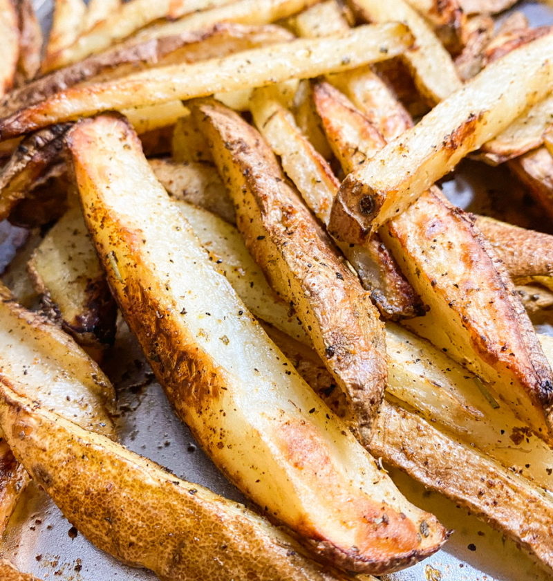 Cajun Baked French Fries – Chewing with Chu